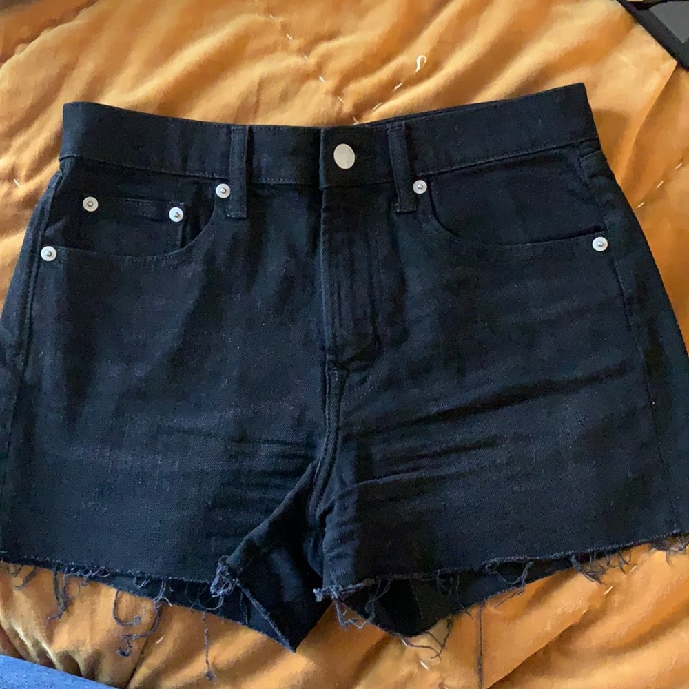 GAP Black denim shorts